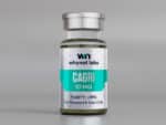 Cagrilintide 10mg lyophilized powder vial — long-acting amylin analog, 10-panel conformity tested, research use only