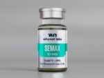 Semax 10mg lyophilized research peptide — synthetic ACTH(4-7) analog, 10-panel conformity tested by Vanguard Laboratory