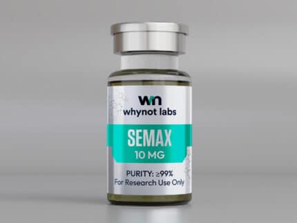 Semax 10mg lyophilized research peptide — synthetic ACTH(4-7) analog, 10-panel conformity tested by Vanguard Laboratory