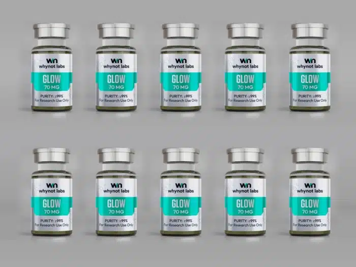 GLOW 70 mg Kit (10 vials) product kit