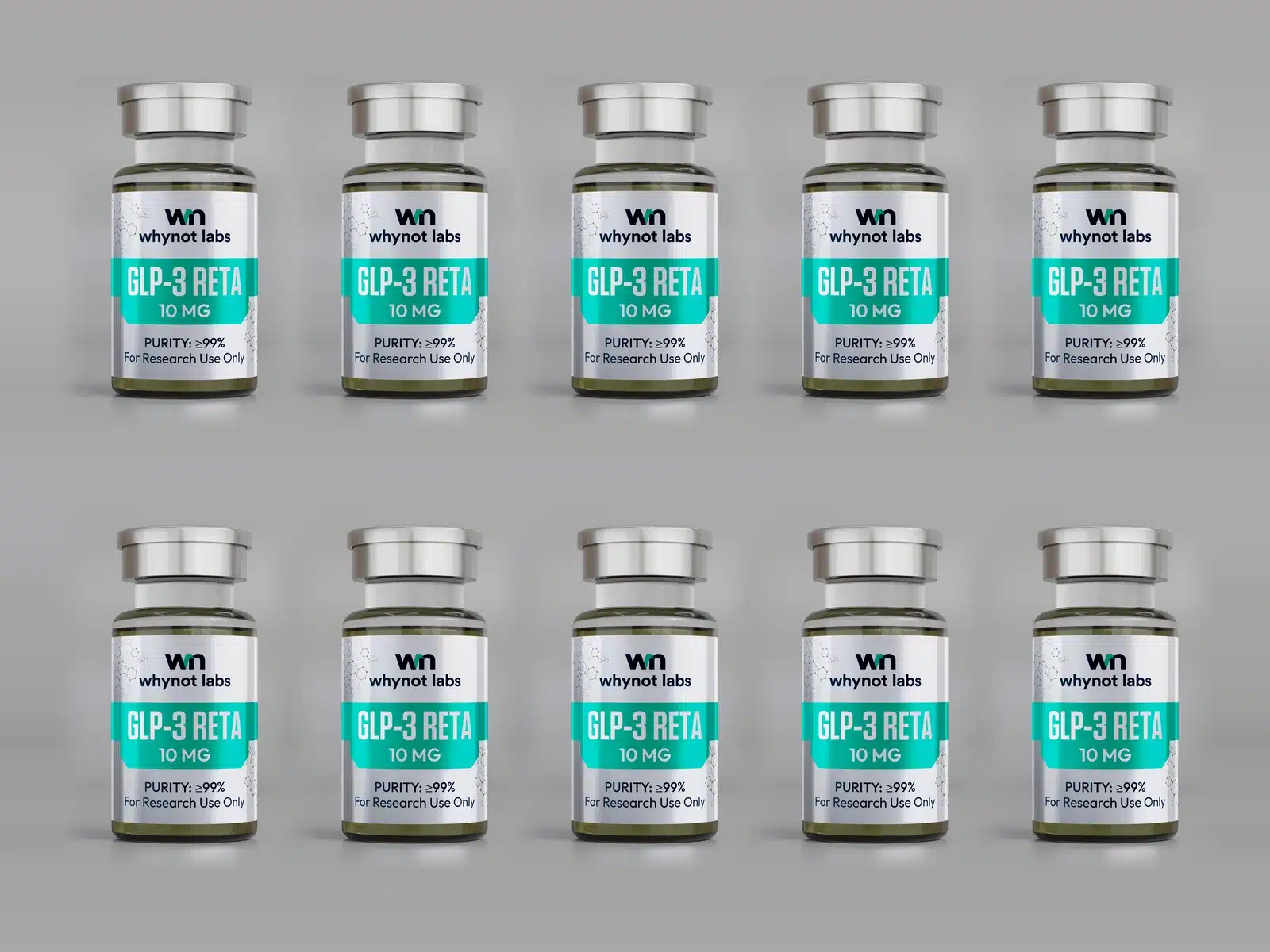 WN-3 R 10 mg Kit (10 vials) clear 10-vial tile WN-3 R 10 mg Kit (10 vials) product kit